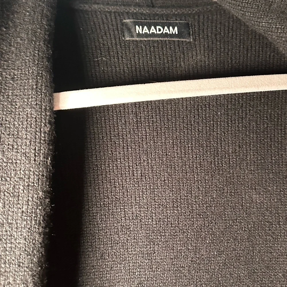 NAADAM Black Knit Cardigan - Picture 8 of 11